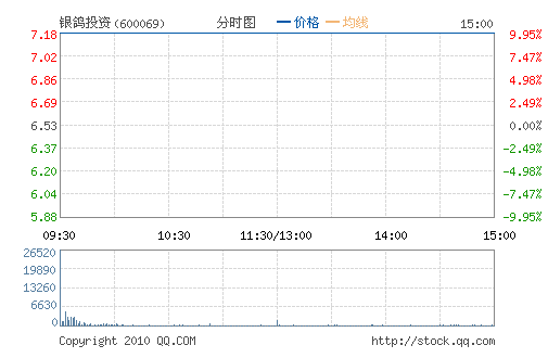 ����Ͷ��(600069)