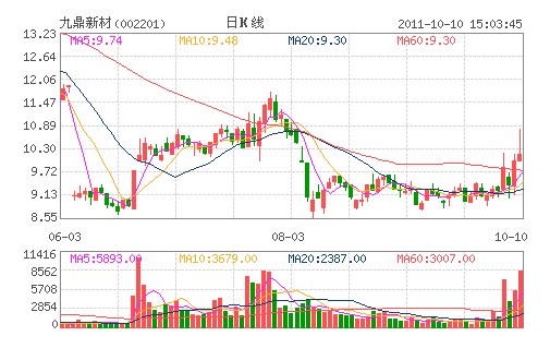九鼎新材(002201) 九鼎新材(002201)