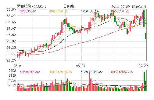 民和股份(002234) 民和股份(002234)